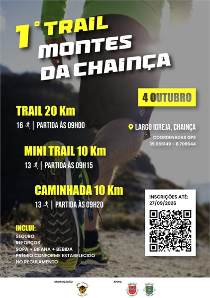 1ª edição do Trail Montes da Chainça — event image